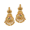 KASAI GOLDEN FANCY STUD WITH BEADS